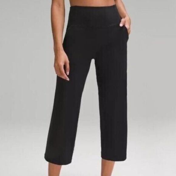 lululemon athletica Pants - Lululemon Align High Rise Wide Leg Crop 23 inch